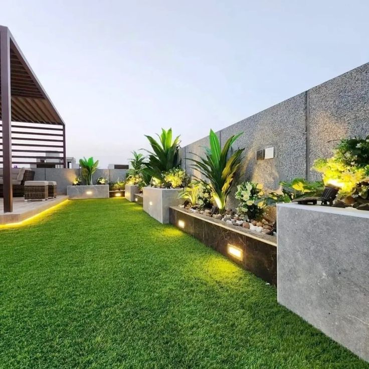 تصميم حدائق منزلية في الرياض